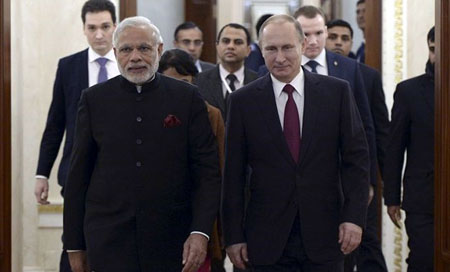 relacion entre rusia y la india